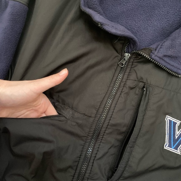 Vintage Villanova University fleece vintage Proplayer zip-up jacket - Picture 4 of 12